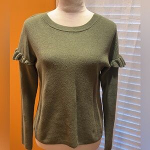 J. Crew | Women’s Sage Green Knit Sweater Top Shirt Size Medium